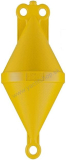 CANSB Špicatá bója z plastu s tromi otvormi 9 liter žltá