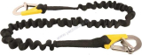 VSG Harness bezpečnostný pás elastický 100-200 cm 2 karabíny