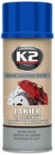 K2 BRAKE CALIPER PAINT farba na brzdové strmene a bubny modrá 400 ml