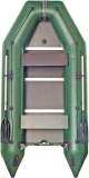 KOLIBRI KM-330 D zelený, vystužená podlaha s nafukovacím kýlom