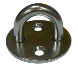 AQUINOX Oko s kruhovou základňou nerez A2, AISI 304, Ø 6 mm, priemer 40 mm
