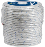 OSCULATI Polyesterové lano biele 6 mm, 200 metrov