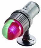 AQUA SIGNAL pozičné svetlo LED červené/zelené navigačné s prilepovaciou základňo