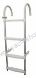 TREM Rebrík s oblúkom 26 cm, dĺžka 116 cm, 4 schodíky