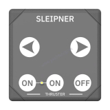 SLEIPNER Dotykový ovládací panel pre dokormidlováky
