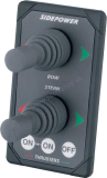 SIDE-POWER Duálny Joystickový ovládací panel pre dokormidlováky