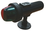AAA Navigačné svetlo červené/zelené LED s montážnou základňou