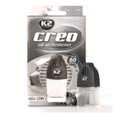 K2 CREO BLACK NEW CAR osviežovač vzduchu s nastaviteľnou intenzitou vône