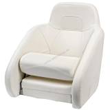 Anatomická sedačka so zdvižným polstrovanim H54 biela