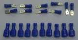 GALY Káblové spojky modré pre 1,5-2,5 mm2 kábel samec 10 ks + samica 10 ks