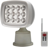 AAA Vyhľadávací LED reflektor s diaľkovým ovládaním obdĺžnikový