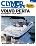 CLYMER Manuál VOLVO PENTA 3.0 - 8.1 L zabudované motory 2001-2004