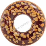 INTEX Nafukovacie koleso donut nutty chocolate 114 cm