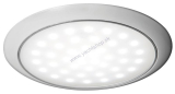 OSCULATI Ultra ploché LED svetlo biele kruhové 12/24 V, 3 W