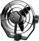 HELLA MARINE Ventilátor Turbo čierny 12 V