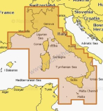 NAVIONICS PLATINUM+ Mapa NPEU012R Stredozemné more, Cen. & West