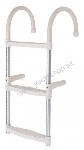 TREM Rebrík s oblúkom 26 cm, dĺžka 86 cm, 3 schodíky