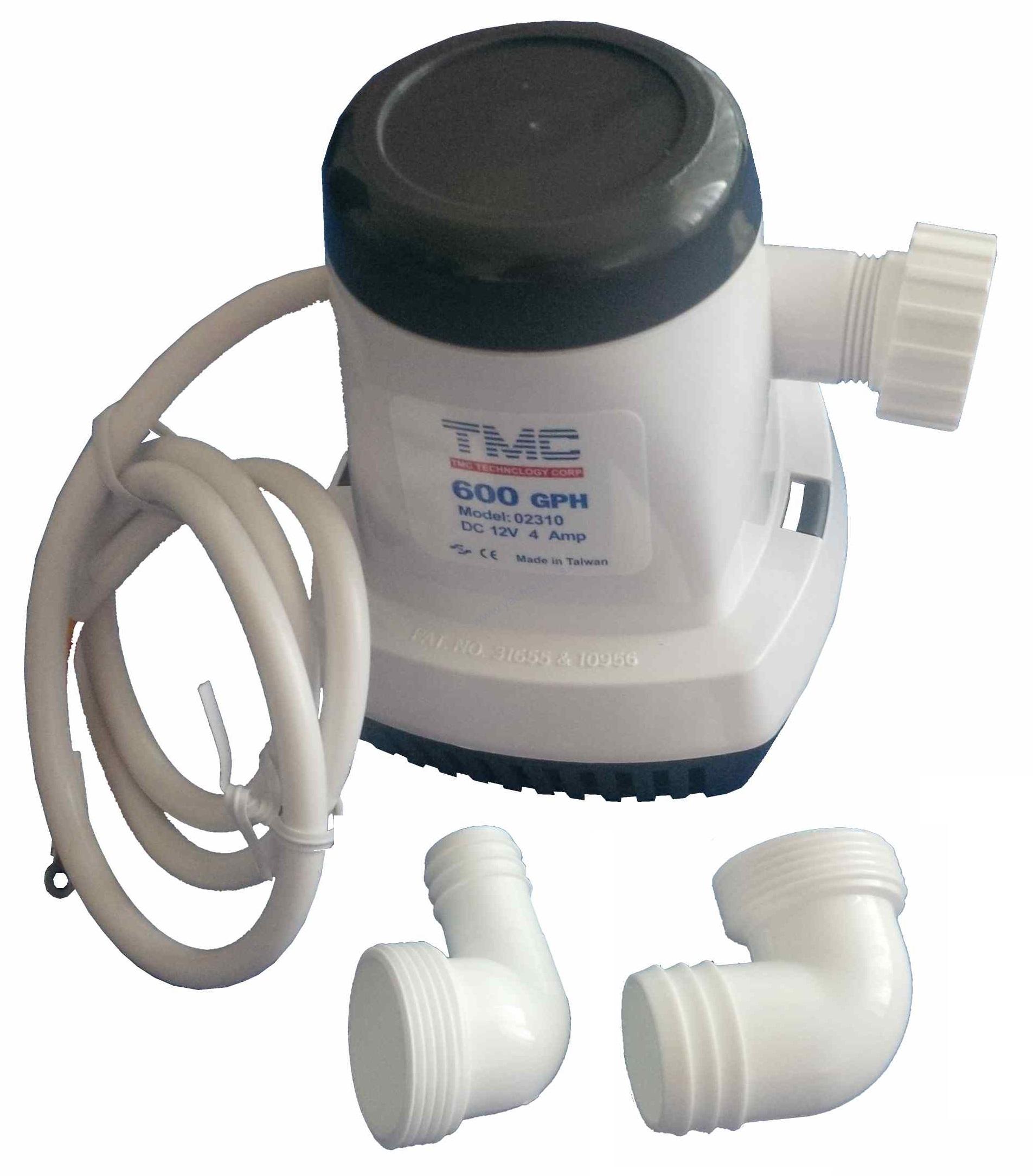 TMC Bilge pumpa automatická 2280 l/hod, 12V