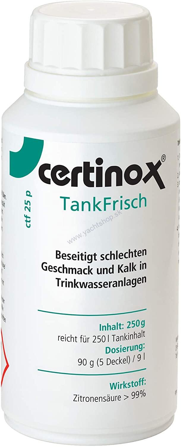 CERTINOX TankFrisch CTF 25P - dezinfekcia nádrží s citrónovou kyselinou - 250 g