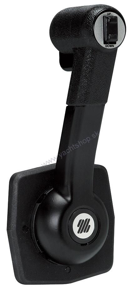 ULTRAFLEX B184 Riadiaca páka čierna TRIM, bočná montáž