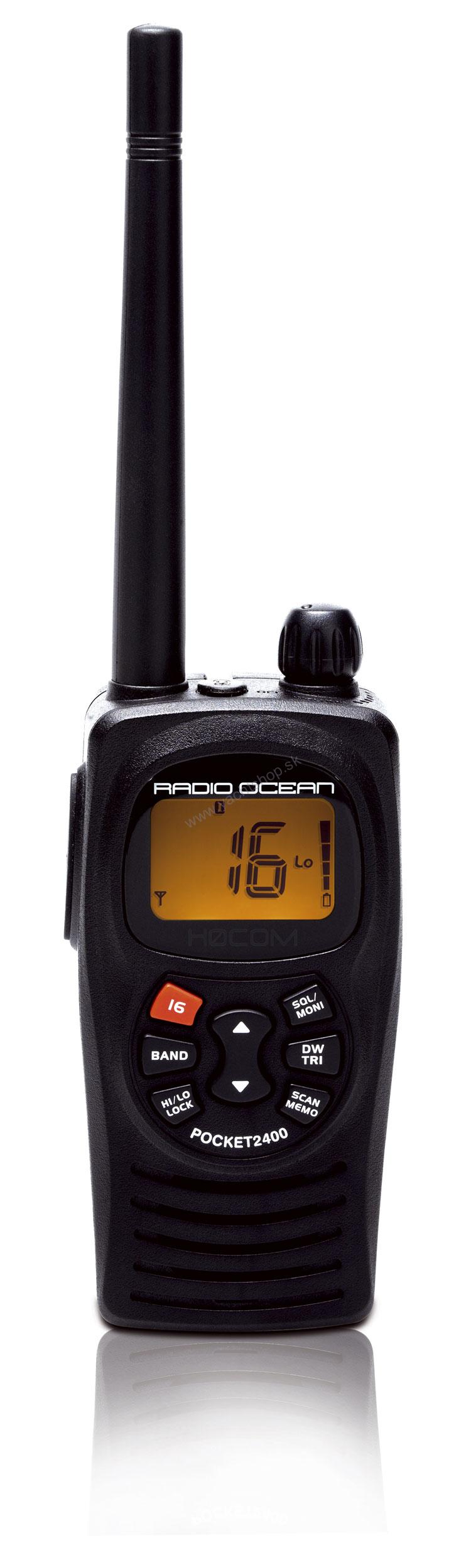 RADIO OCEAN námorná ručná vysielačka RO Pocket 2400