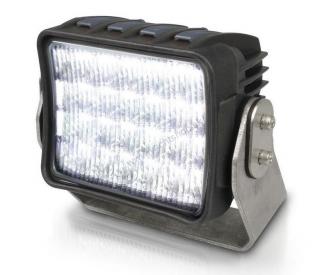 HELLA MARINE palubný LED reflektor - úzky lúč - AS5000 čierny