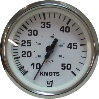 UFLEX Tachometer 0-50 Kn, 0-90 Km, 85 mm