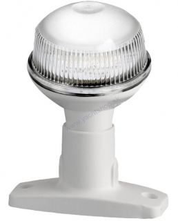 OCSULATI Kotevné biele LED svetlo biele 360º pre lode do 12 m, 12 V