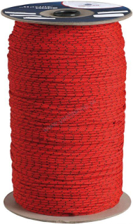OSCULATI Polypropylénové lano červené 4 mm, 200 m