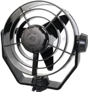 HELLA MARINE Ventilátor Turbo čierny 24 V