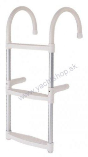 TREM Rebrík s oblúkom 26 cm, dĺžka 86 cm, 3 schodíky