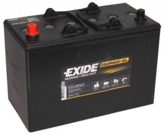 EXIDE gélová štartovacia batéria ES950,  12 V, 85 Ah, 450 A