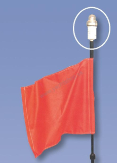 Osvetlenie pre Teleskopickú bóju s vlajkou s výškou nad vodou 2 metre