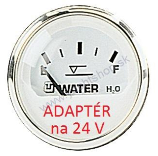 UFLEX Adaptér na 24 V pre ukazovateľ hladiny vody v nádrži, 12 V, 53 mm
