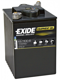 EXIDE gélová štartovacia batéria ES1100-6, 6 V, 200 Ah, 950 A