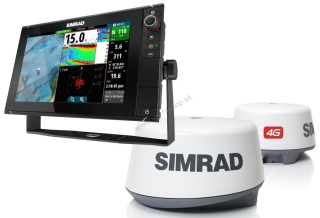 SIMRAD set multifunkčný sonar NSS12 evo2 + 4G radar