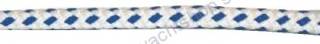 Lano RIO polyesterové vyväzovacie, kotevné - bielo-modré 8-16 mm