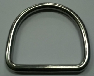 AQUINOX D-Ring, NIROSTA A4, 51 x 43 x 6 mm