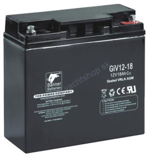 BANNER Batéria AGM GIV-12-18, 12 V, 18 AH