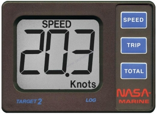 NASA MARINE Target 2 Log rýchlomer s počítadlom vzdialenosti