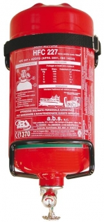 ANAF Závesný hasiaci práškový prístroj ABC PS6-AH 6 kg