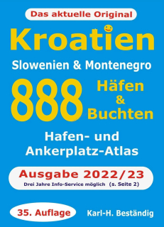 KNIHA 888 prístavov a zátok nemecké vydanie 2022/23
