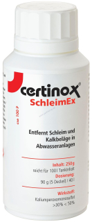 CERTINOX SchleimEX CSE 100P - dezinkecia vodného systému - prášok 250 g
