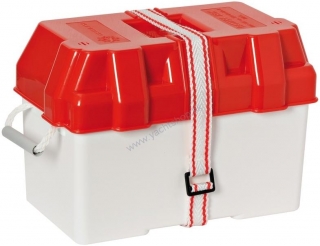 OSCULATI Box na uloženie 12 V batérie prevedenie biela / červená