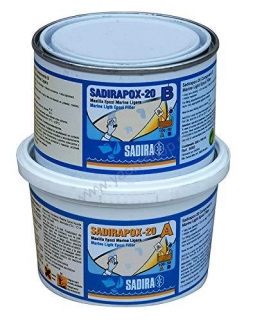 SADIRA 2-zložkový Epoxidový tmel SADIRAPOX-20, 200+100 ml