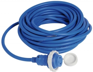 OSCULATI Zástrčka + kábel 10 m modrý 30 A