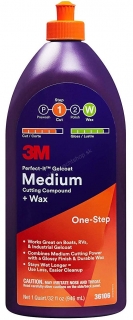 3M Perfect-it gelcoat medium cutting compound + Wax 946 ml