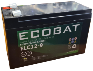 ECOBAT ELC12-9 AGM batéria 12 V, 9 Ah