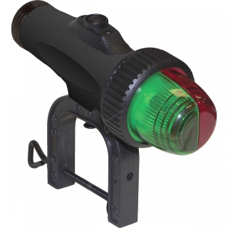 AAA Navigačné svetlo červené/zelené LED s montážnou základňou na zrkadlo