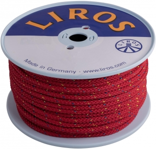LIROS Plávajúce lano červené 100 m